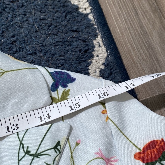 Floral light blue Blazer - Unknown Brand - Never worn - Picture 4 of 7